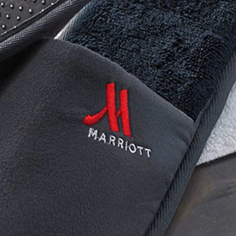 Hotel Sliper with Embroidered Logo