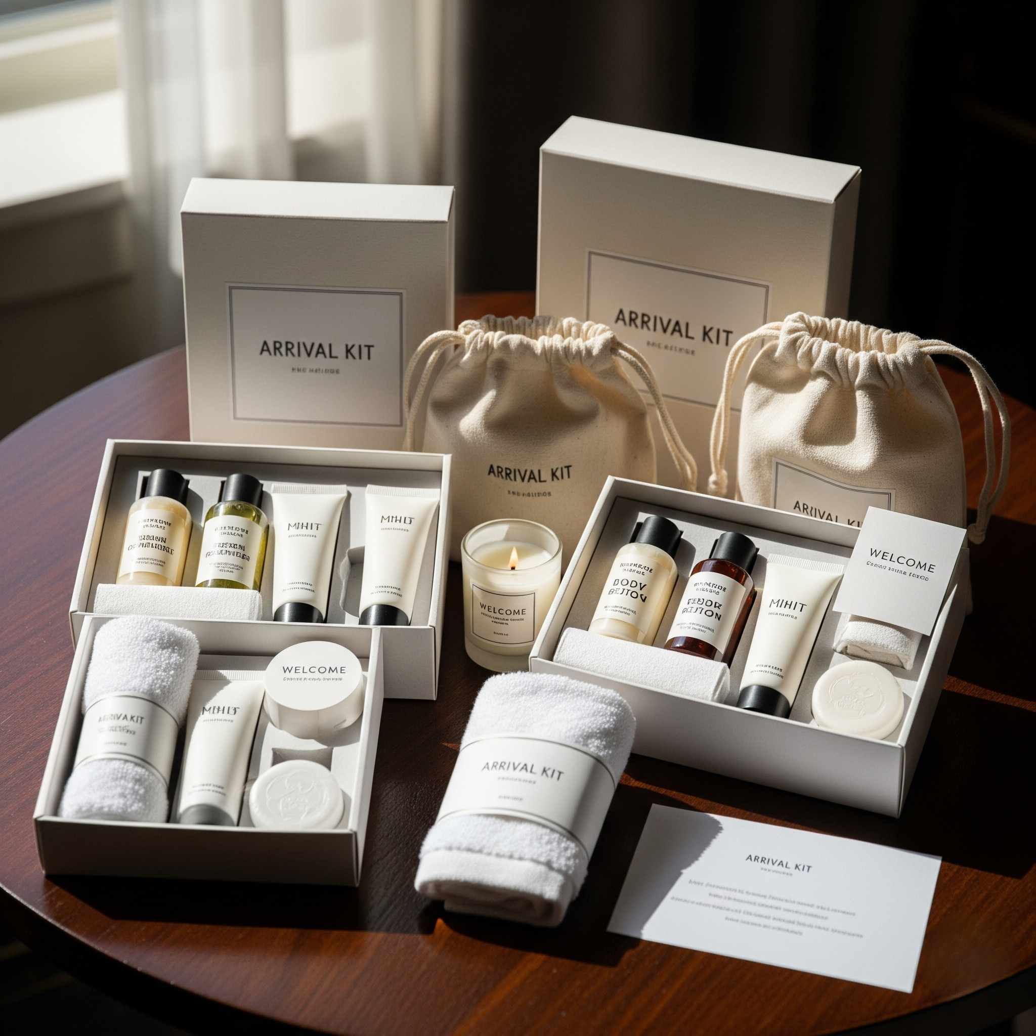 Hotel Arrival kits