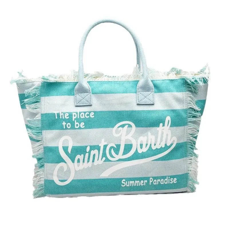 Hotel Cotton Canvas Vanity Tote Bag in a Luxury Suite