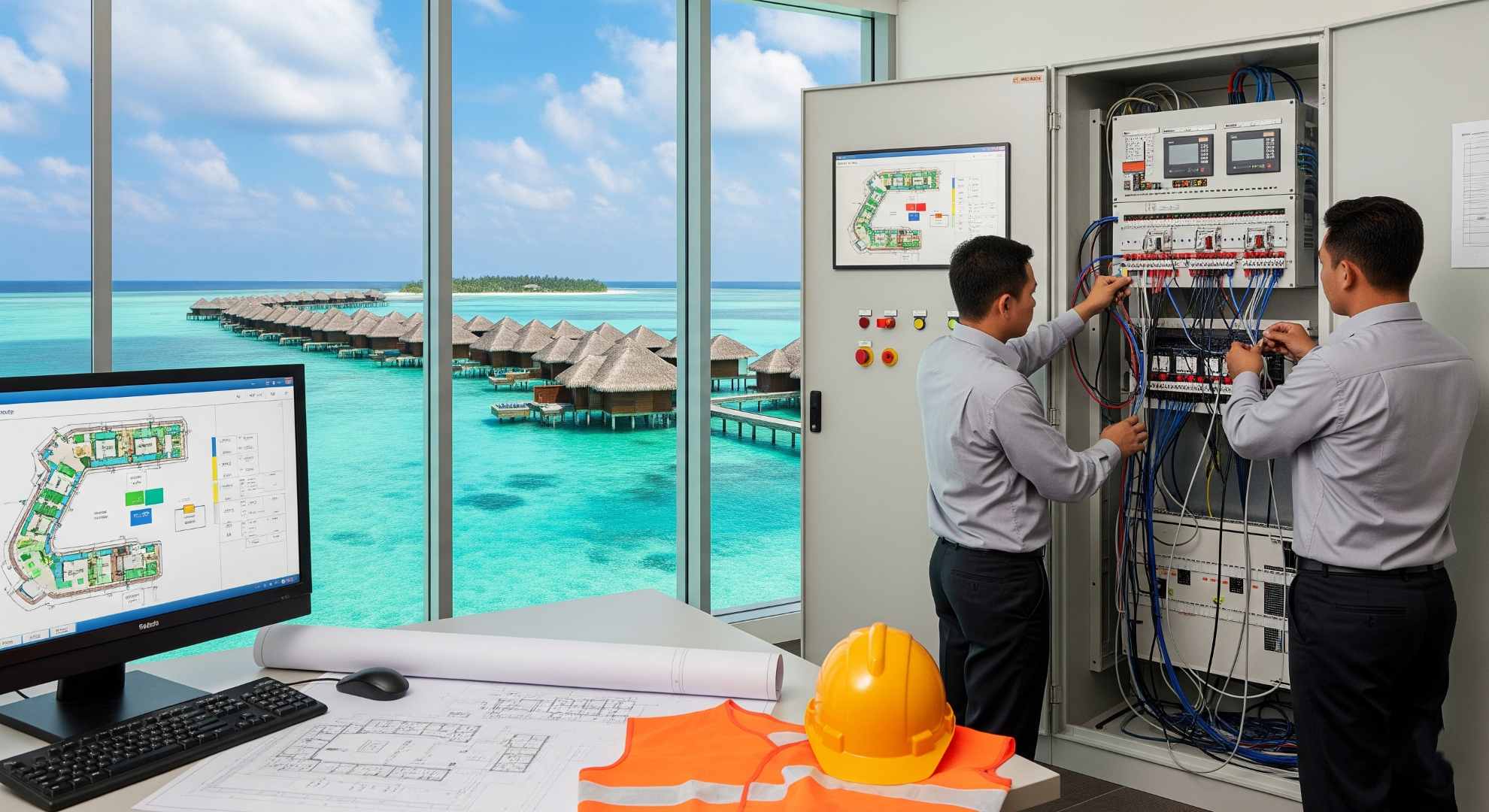 Life Safety Systems for a Prestigious Maldives Luxury Resort