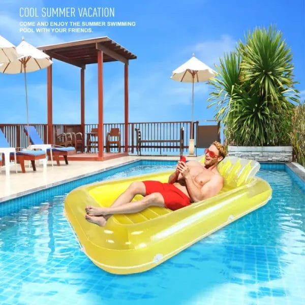 Rapid-Inflation Valve on the Inflatable Pool Float Lounger