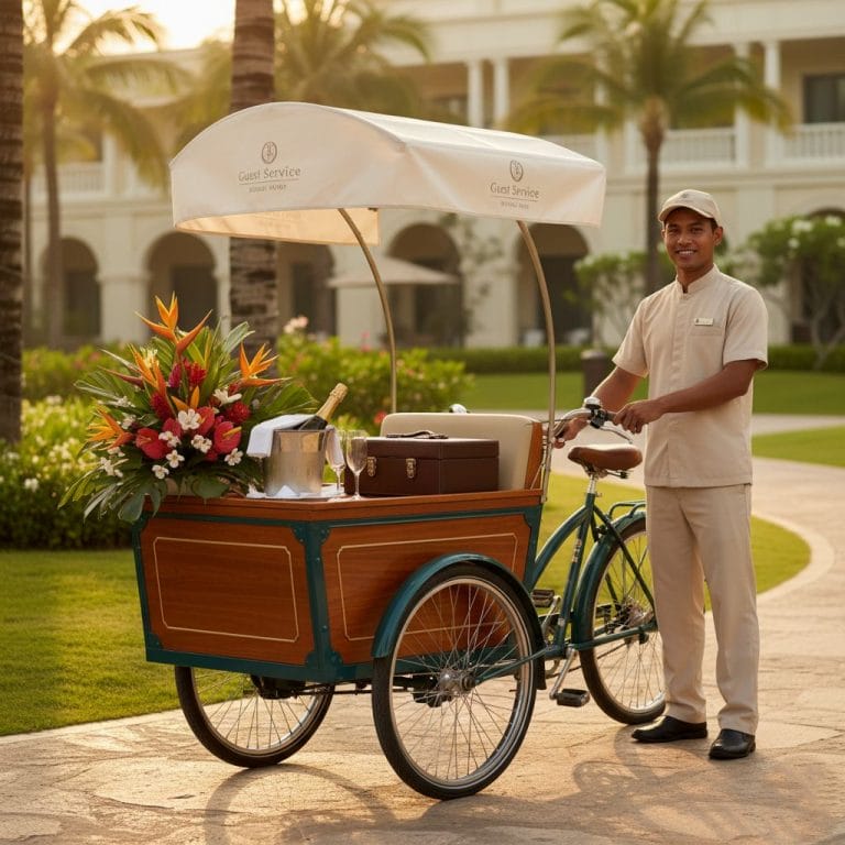 guest service tricycle