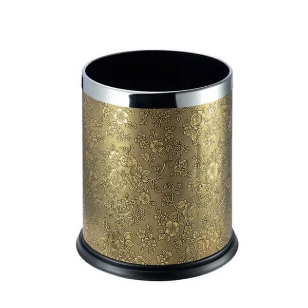 A collection of Hotel Waste Bin samples in various customized colors (e.g., grey, black, burgundy).