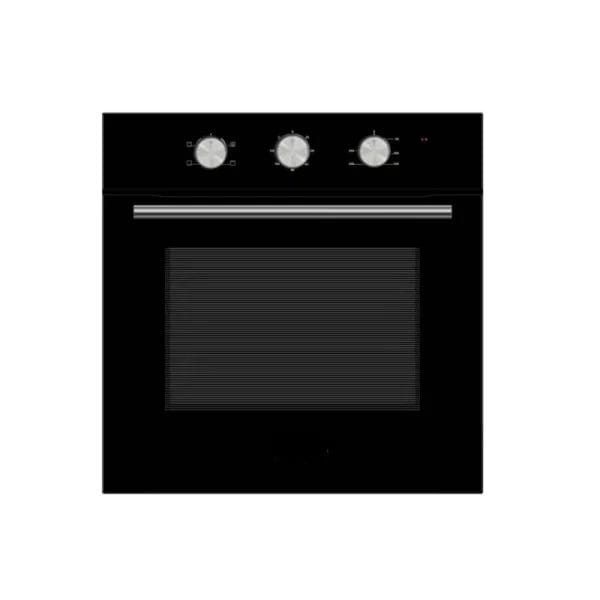 A technical view of the Built-in Electric Oven, highlighting the seamless installation and the Integral cooling fan system.