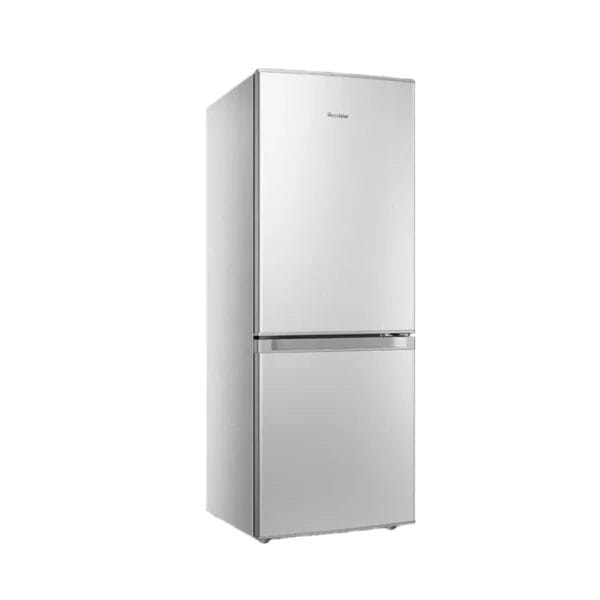 A view of the sleek, modern Four-door refrigerator installed in a luxury serviced apartment kitchenette.