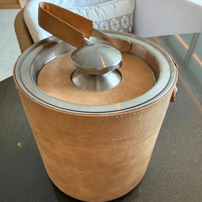 Insulated Hotel Ice Pail with Condensation-Free Exterior