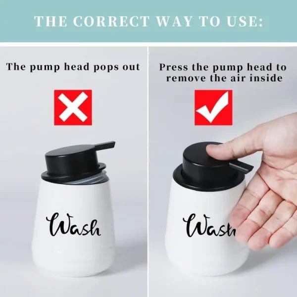 A side-view of the Dispenser Bottles illustrating the 420ml/14oz size for high-volume use.