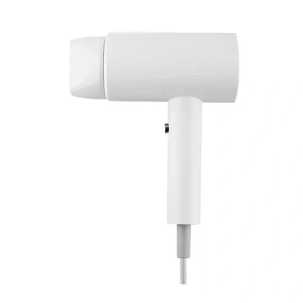 Close-up of 1800W high torque hair dryer, showing safety overheat protection feature.