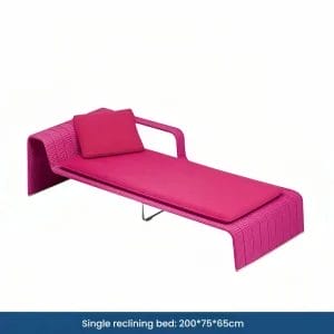 Luxury Woven Outdoor Daybed - Pink