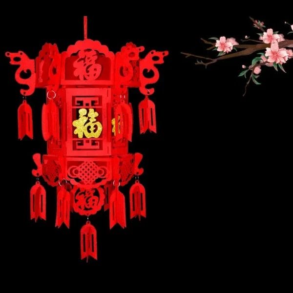 Bulk supply of various 3D Chinese New Year decor styles by DERBAL