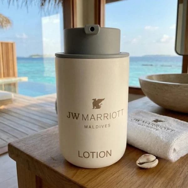 Lotion Hotel Ceramic Dispenser