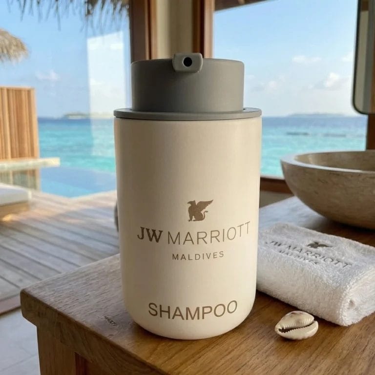 SHAMPOO Hotel Ceramic Dispenser