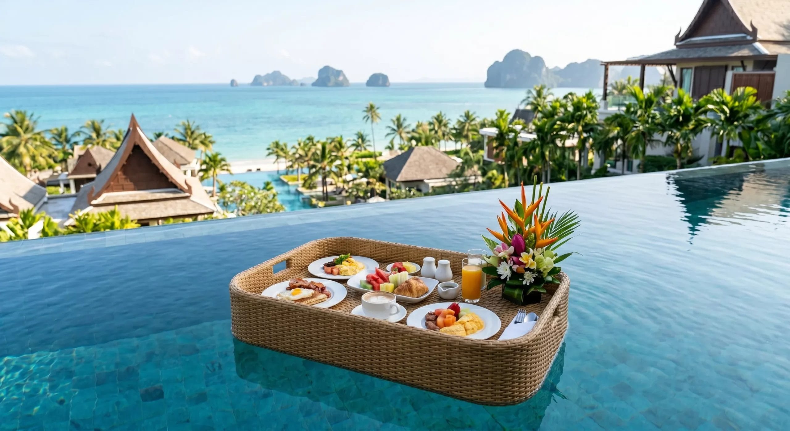 hotel amenities procurement Southeast Asia floating breakfast tray private pool beach resort 2026