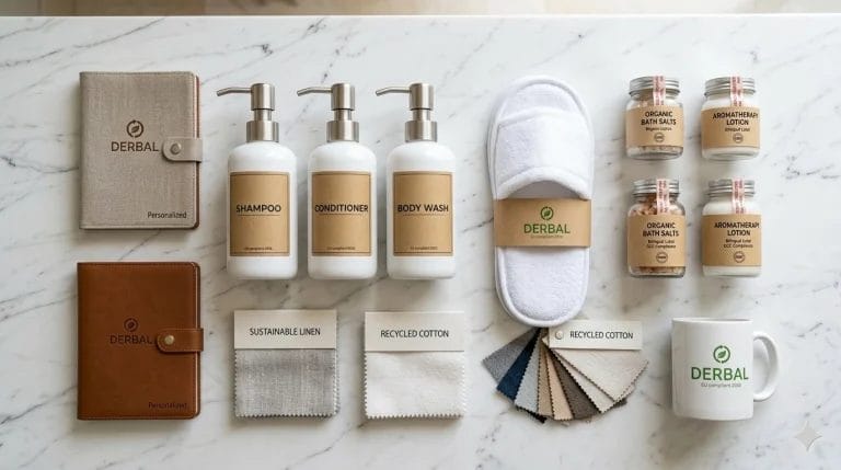 hotel safety hygiene standards suppliers ceramic amenity dispensers marble bathroom shampoo conditioner body wash EU compliant 2026