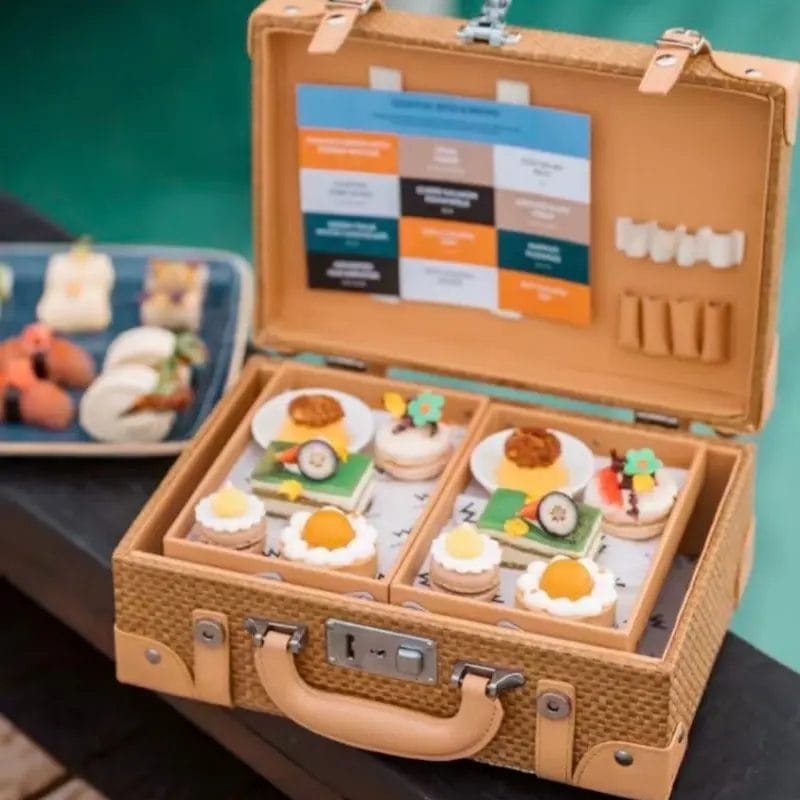 Bulk supply of wholesale wicker picnic baskets for hotel OS&E procurement projects.