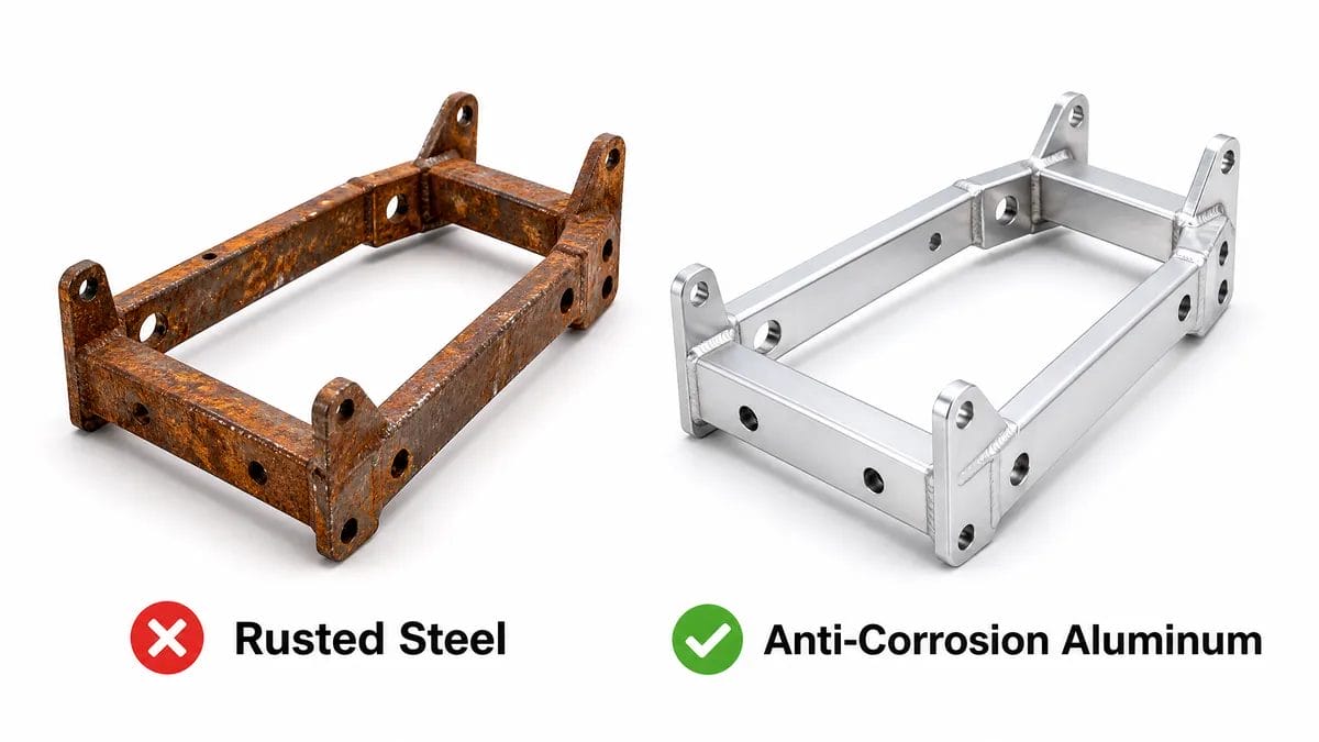 coastal hotel supplies anti-corrosion amenities aluminium alloy vs steel rust comparison product engineering