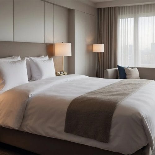 Linens and Bedding for Hotel Amenity