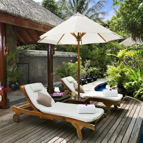 Wooden Resort Leisure Hotel Garden Swimming Pool Chair Patio Sun Lounger Sun Bed Beach Lounge Outdoor Chair